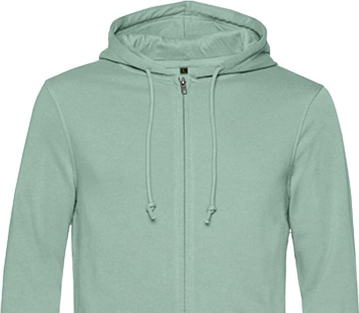 Immagine prodotto B&C Organic Felpa con Cappuccio e Zip Intera Uomo (M)