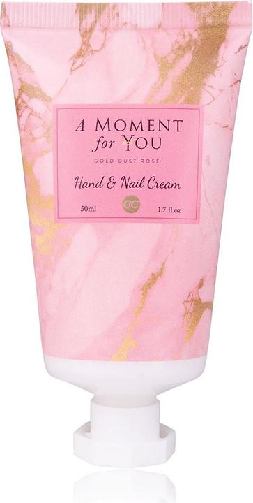 Accentra Hand- & Nagelcreme A MOMENT FOR YOU in Tube inkl. Etui mit Karabiner (z. B. verwendbar als Taschenan