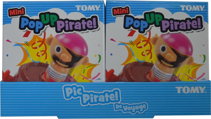 Productafbeelding Tomy Pop Up Piraat (Duits, Frans, Engels, Zwitserduits)