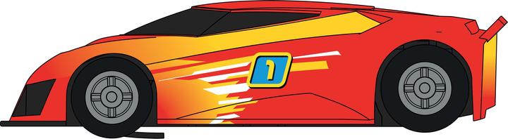 Actual product image Hornby My First Scalextric (Mains Powered)