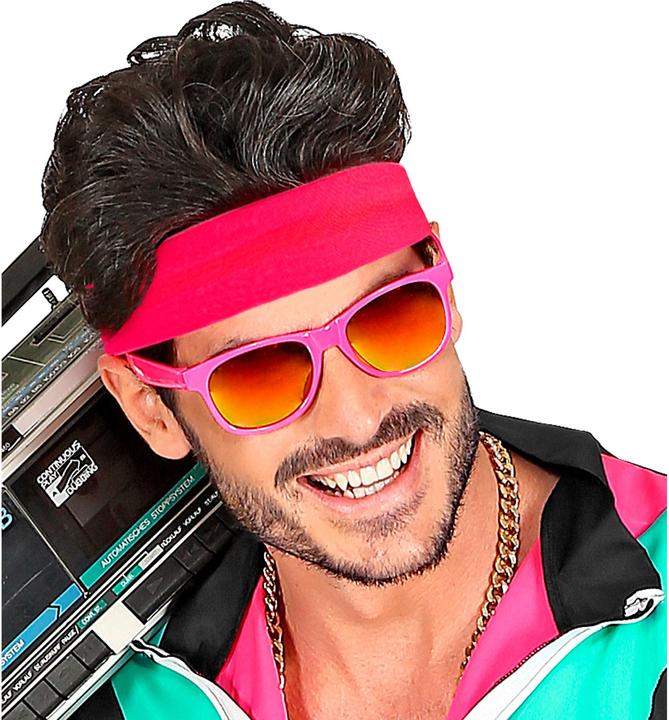 Produktbild Widmann 80er Jahre - Stirnband Neon pink