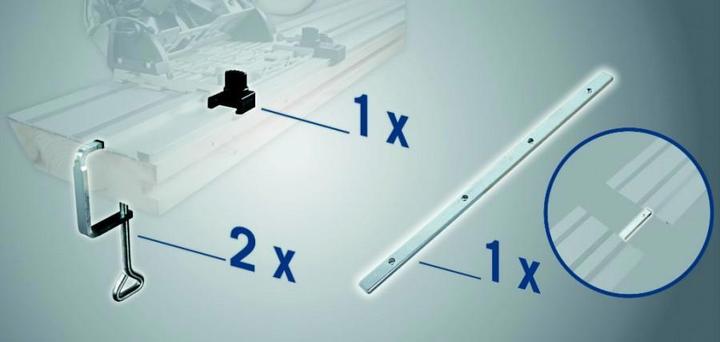 Actual product image Scheppach Accessory kit