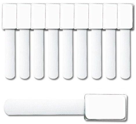 Produktbild Label-the-cable kleine Klettbinder mit Etikette (Klettkabelbinder, 90 mm, 10 Stk.)