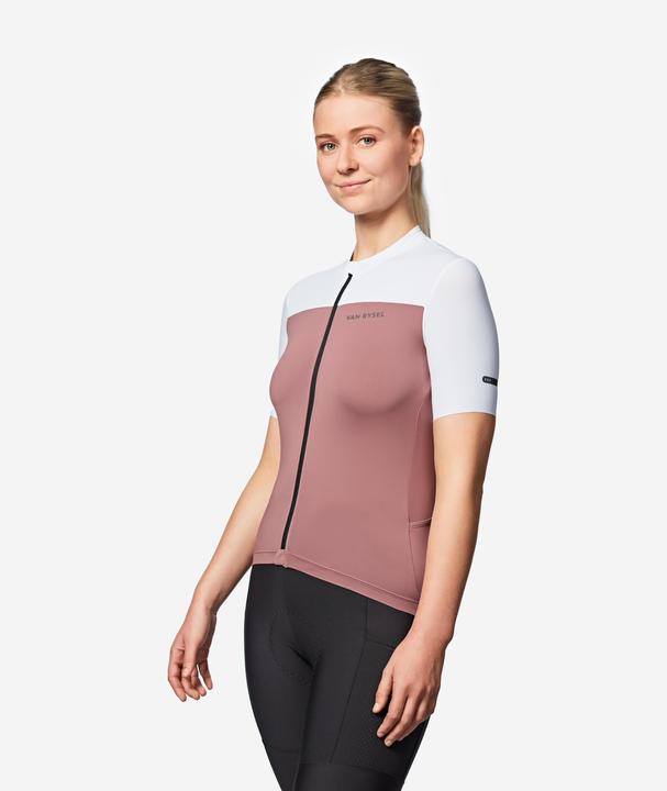 Produktbild Van rysel Women's fitted short-sleeved EDR 2 road bike jersey - pink (XS)
