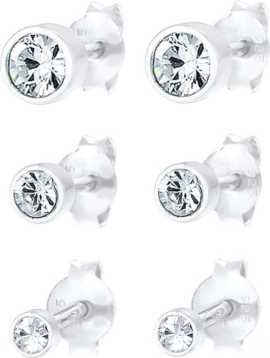Produktbild Elli Kristall Ohrstecker (Glaskristall, 925 Sterling Silber)