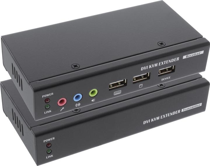 Immagine prodotto InLine Estensore KVM DVI USB
