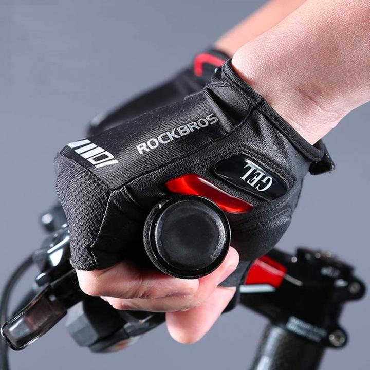 Image du produit Rockbros S143-BK XL gants de cyclisme avec inserts en gel - noir (XL)