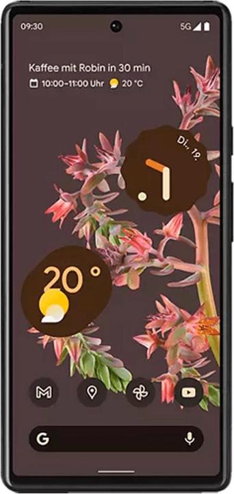 Immagine prodotto Google Pixel 6 (128 GB, Stormy Black, 6.40", SIM + eSIM, 50 Mpx, 5G)