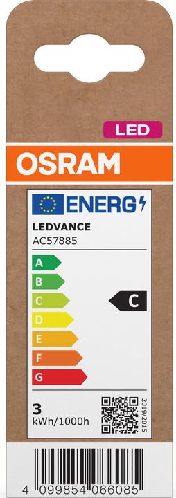 Actual product image Osram 4099854066085 LED EEK C (A - G) E14 candle shape 2.9 W = 40 W Warm white (Ø x (E14, 2.90 W, 470 lm, 1 x, C)