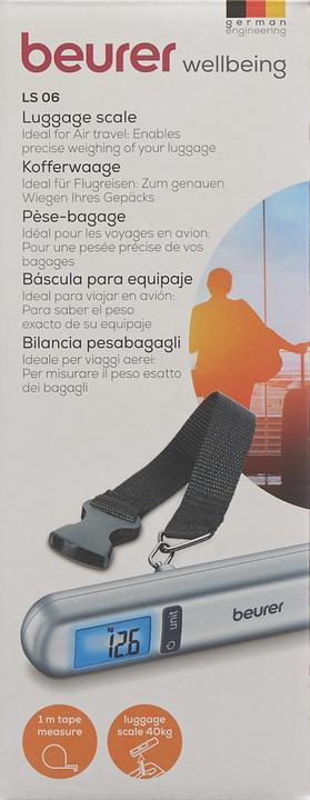 Actual product image Beurer Ls 06 (Luggage scale)