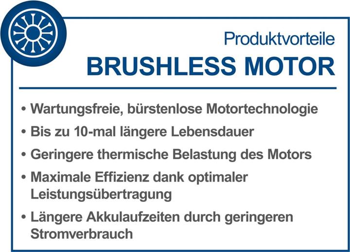 Valeurs nutritives et ingrédients Scheppach Akku-Winkelschleifer BC-AG125-X (125 mm)