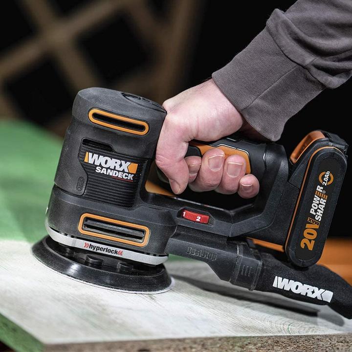 Immagine prodotto Worx Levigatrice multifunzione WX820.9 20V a batteria (Multisander)
