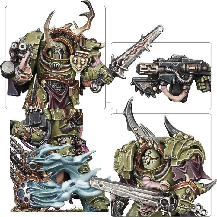 Immagine prodotto Games Workshop Warhammer 40k - Terminatori Blightlord della Guardia della Morte (Materiale sintetico)