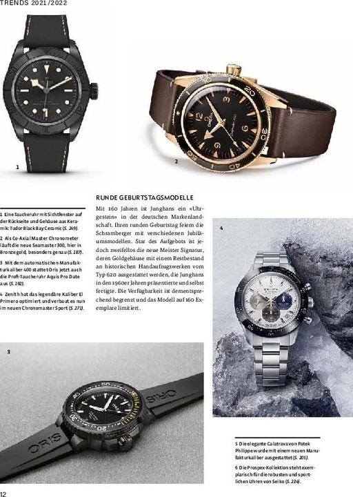 Image du produit Armbanduhren Katalog 2021/2022 (Allemand, Peter Brown, 2021)