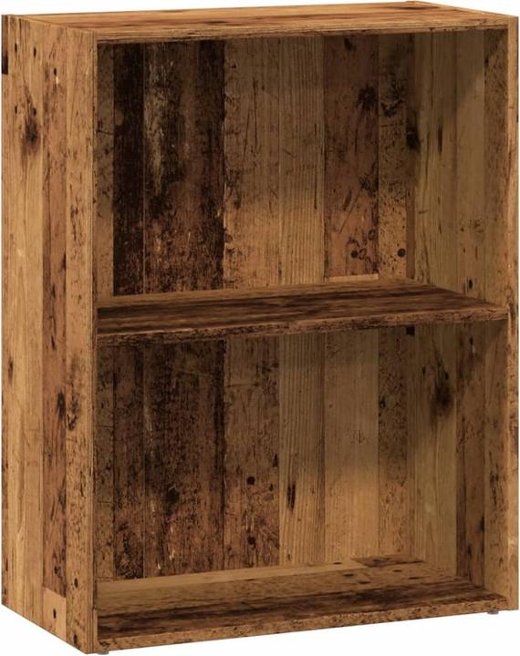 Produktbild VidaXL Bücherregal Regal Standregal Büroregal Aufbewahrungsregal Altholz-Optik (60 x 30 x 77 cm)