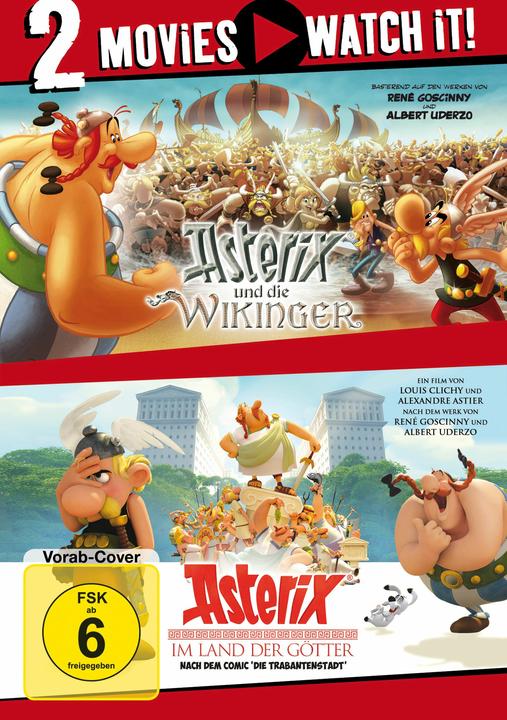 Actual product image 2 Movies watch it: Asterix and the Vikings Asterix in the L (DVD, 2016, German)