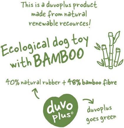 Produktbild Duvoplus Tog Toy ECO Gummi Bambus/Reis/Baumwolle, 27x8.5x5cm, assortiert