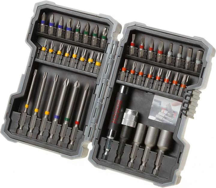 Immagine prodotto Bosch Professional Zubehör Set di punte per cacciavite (Presa esagonale TX M10, Esagono cavo TX M15, Presa esagonale TX M20, Presa esagonale TX M30, Croce Phillips PH M1, Croce Phillips PH M2, Esagono incassato TX M25, Presa esagonale TX M27, Esagono incassato TX M40, Croce Pozidriv PZ M1, Croce Pozidriv PZ M2, Croce Phillips PH M3, Croce Pozidriv PZ M3)