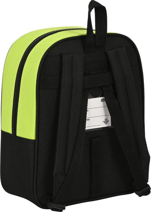 Immagine prodotto Real Betis Balompié Zaino scuola Nero Verde Neon 22 x 27 x 10 cm
