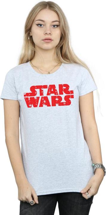 Immagine prodotto Star Wars Christmas Logo Maglietta Donna (S)