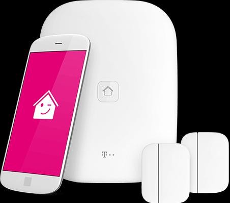 Actual product image Telekom SmartHome Starter Pack WLAN White Central Smart Home Control Unit