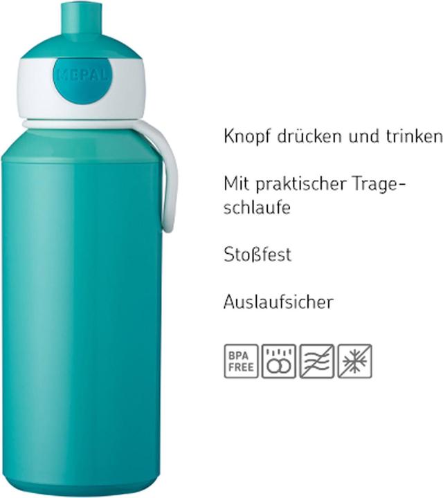 Produktbild Mepal Trinkflasche Pop-Up Campus 400 Ml - Cool Pink (0.40 l)