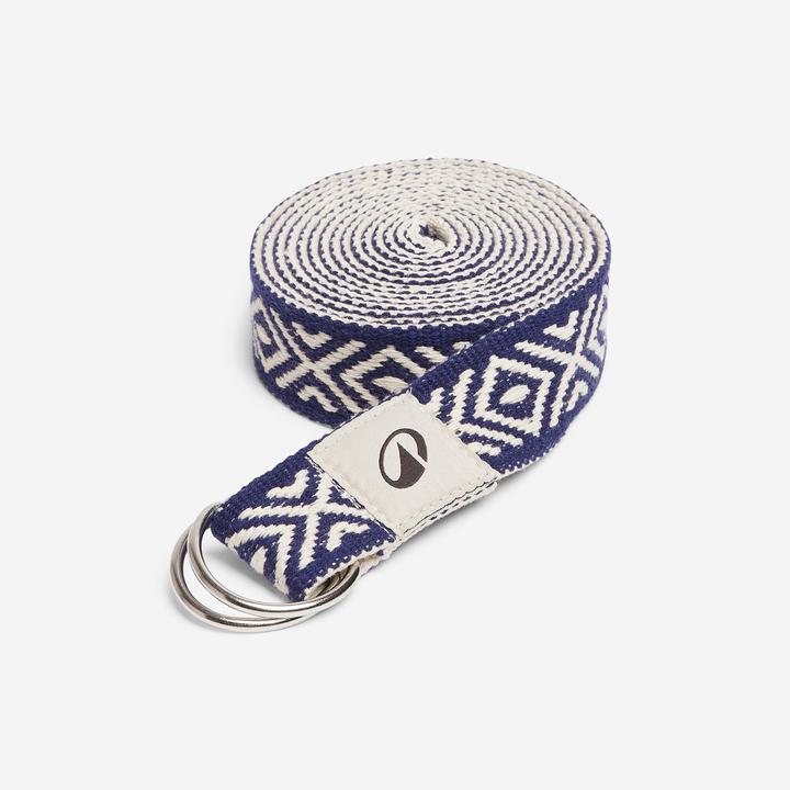 Kimjaly Yogagurt 3 m - blau/natur bedruckt