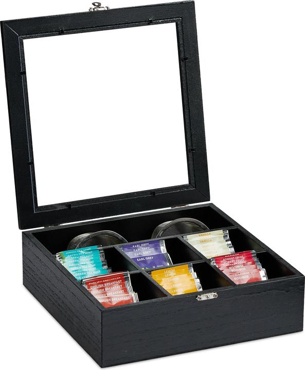 Immagine prodotto Relaxdays scatola porta tè e tisane