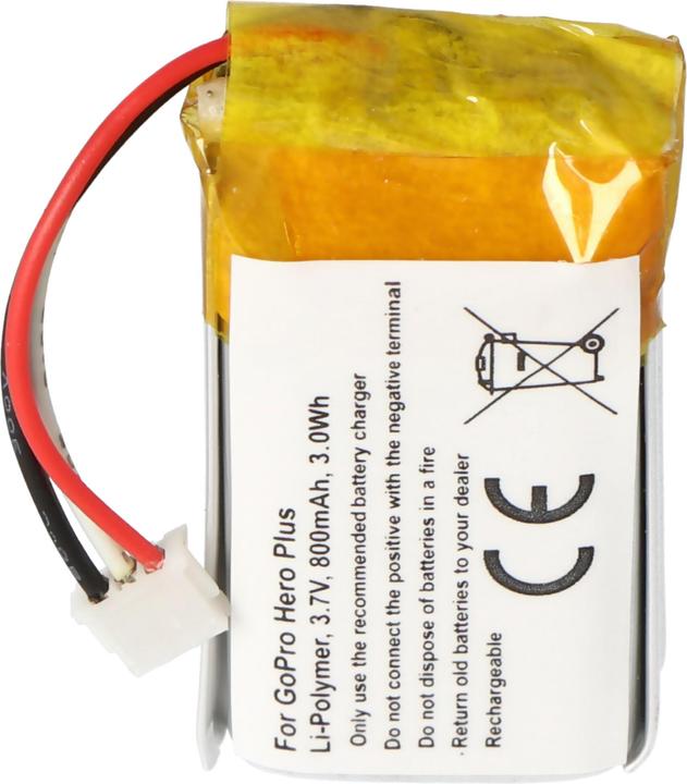 Image du produit AccuCell Batterie GoPro CHDHA-301, Hero +, Hero HWBL1, Hero Plus Batterie PR-062334