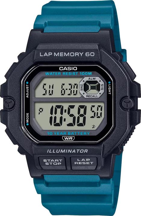 Casio Sports - WS-1400H-3AVEF (Sportuhr, 45 mm)