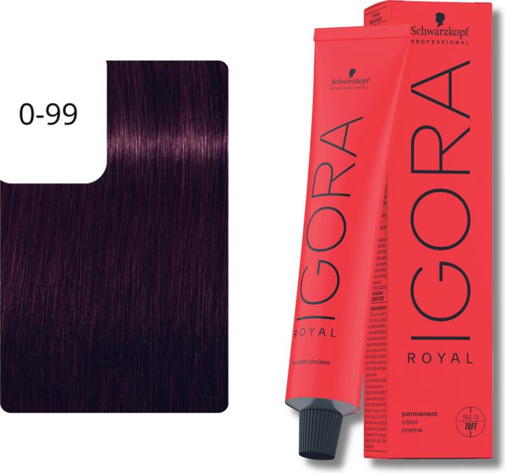 Actual product image Schwarzkopf Professional Igora Royal (0-99 Purple Concentrate)