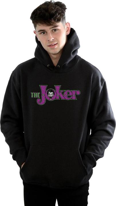 Image du produit - Sweat à capuche THE JOKER CRACKLE LOGO - Homme (S)