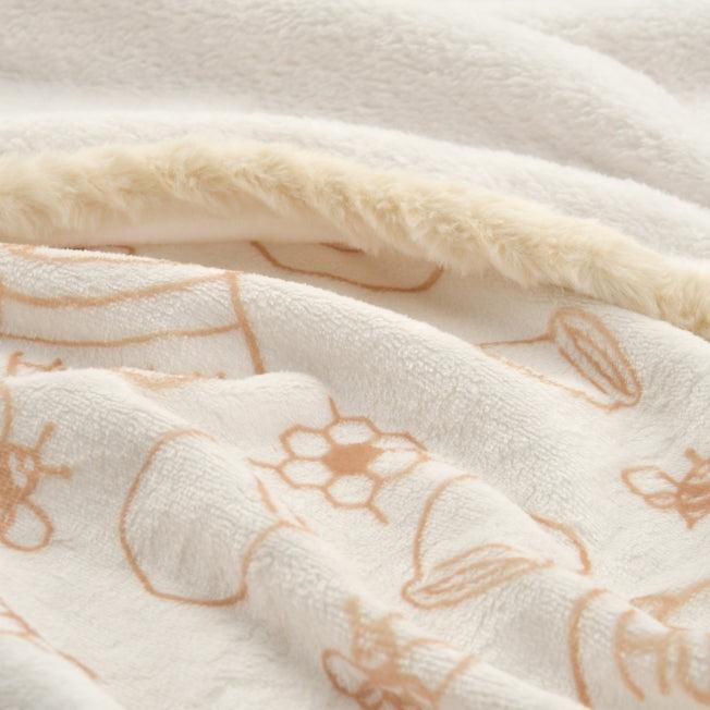 Produktbild Disney Winnie the Pooh Decke mit Honigtopf-Muster und Plüschtier - Decke (19 cm)
