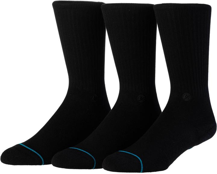 Produktbild Stance Socken Shelter Schwarz 3er-Pack (3er Pack, 38 - 42)
