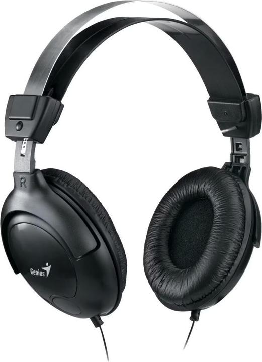 Genius HS-505X Headset Wired Head-band Calls/Music Black (Cable)