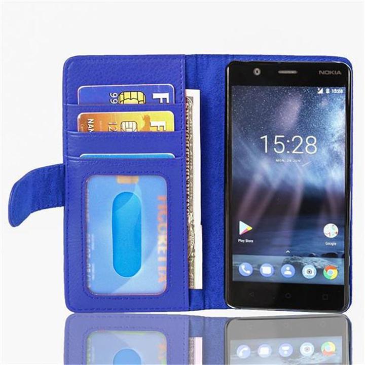 Actual product image Cadorabo Book with 3 card slots cover (OnePlus 3)