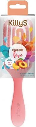KillyS Color Love Hairbrush Peach