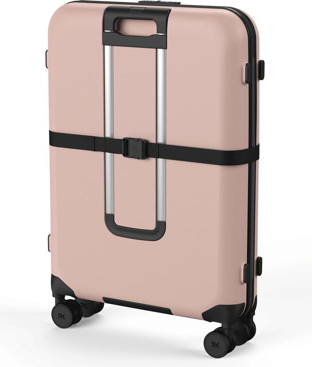 Immagine prodotto Rollink Valigia / trolley / valigia da viaggio Harde - Vega 360 - 76 cm - Rosa (105 l, L (90 - 115l))