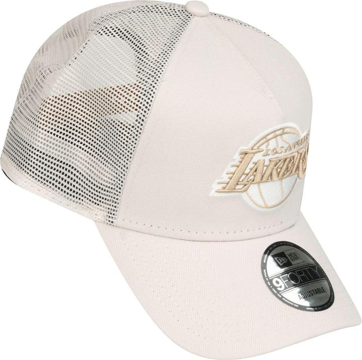Produktbild New Era A-Frame Trucker Cap - Los Angeles Lakers Stone (One Size)