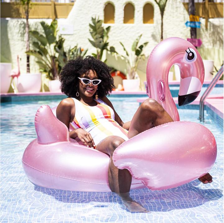 Produktbild Swim Essentials Schwimmtiere Rose Gold Flamingo