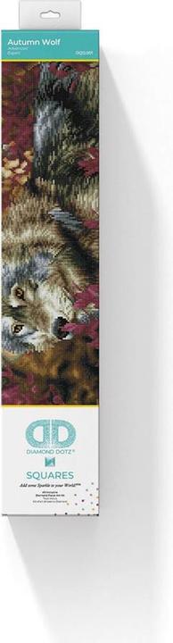 Actual product image Diamond Dotz Diamond Painting Wolf