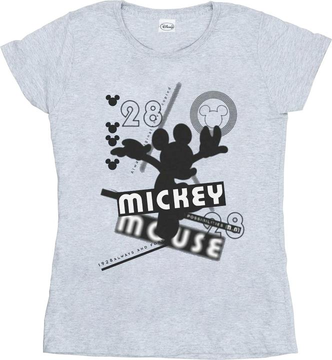 Actual product image Disney Womens/Ladies Mickey Mouse Always And Forever Cotton T-Shirt (XXL)