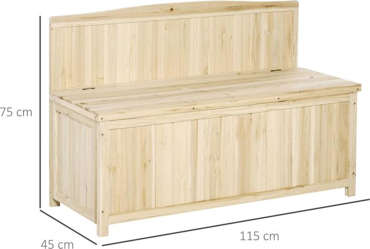 Image du produit Jamb Banc de jardin, banc coffre