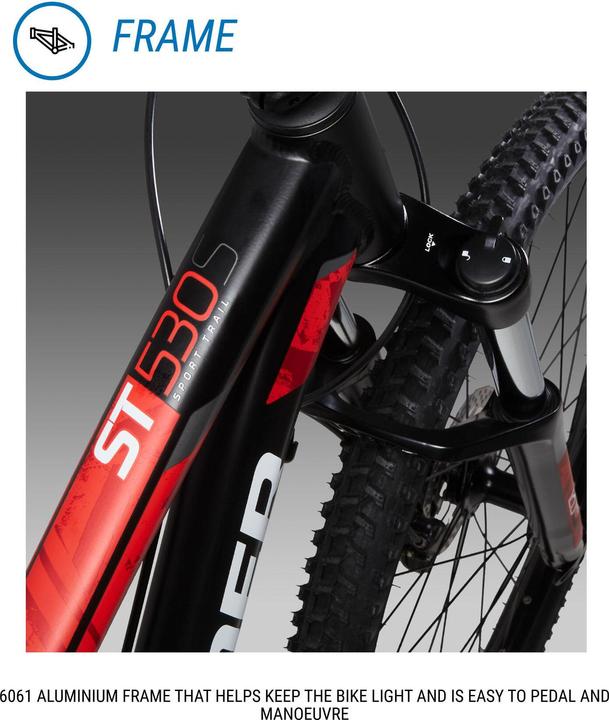 Immagine prodotto Rockrider ST 530 (63.63 cm)