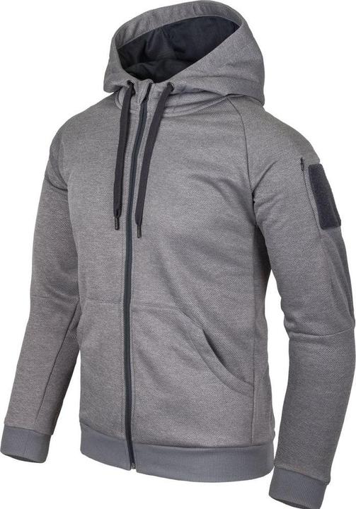 Produktbild Helikon Urban Tactical Hoodie (FullZip)® Melange Grey - M (M)