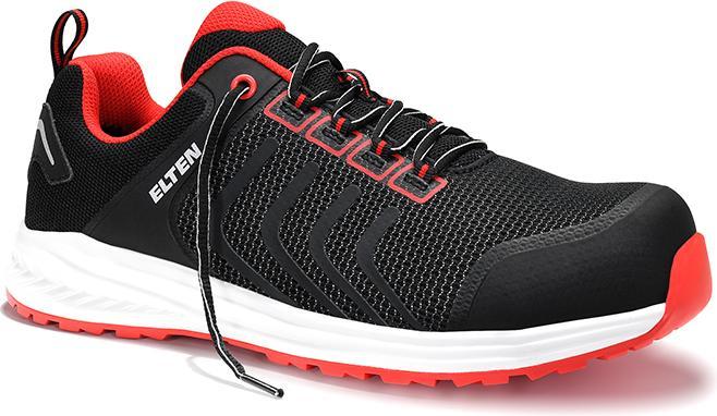 Produktbild Elten Batai Livas black red low ESD S1P, juodi 46 (S1P, 46)