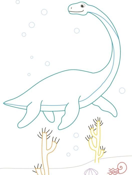 Actual product image My first big magic colouring book: Dinos & dragons