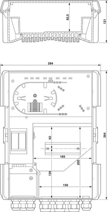 Produktbild Phoenix Contact Überwachungsgehäuse Smart Camera Box SCX 2POE 2LX Grau (Gehäuse)