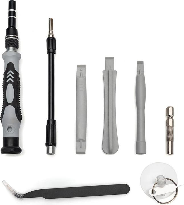 Actual product image Digitus Precision Mechanic Screwdriver Set, 115-piece (Sorceress, 5-edge (Pentagon), Pozidriv cross recess (PZ), Tri-wing)