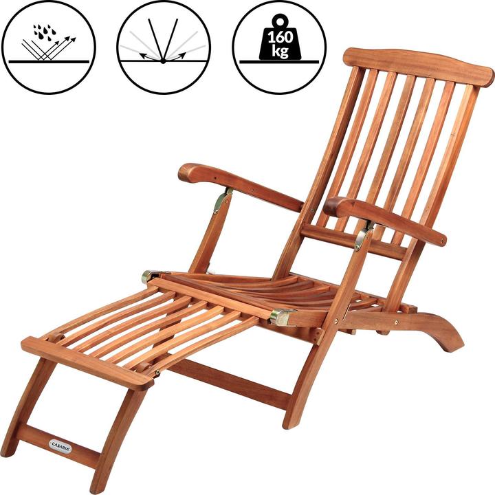 Immagine prodotto Casaria Sedia a sdraio (167 cm)